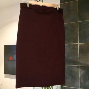 midi stretch skirt